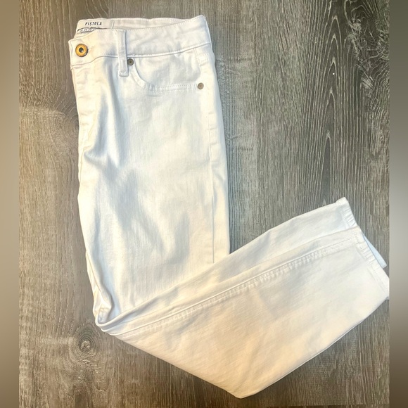 White Pistola Skinny Jeans Size 28 Like New - Picture 4 of 4